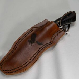Damascus 4.5” blade ~ Onix Handle ~ Flying Eagle Sheath